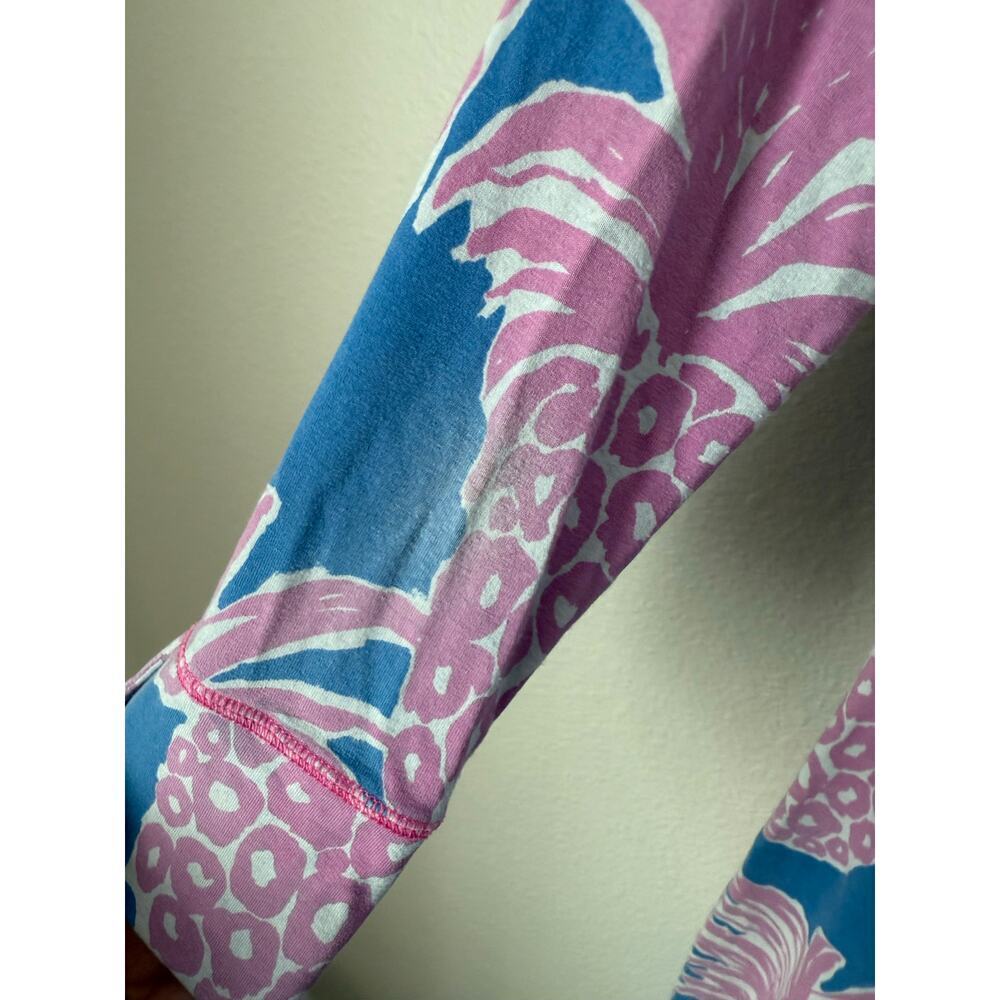 Lilly Pulitzer Sophie Dress Blue Haven Little Flamenco Print Size XS - Picture 5 of 8